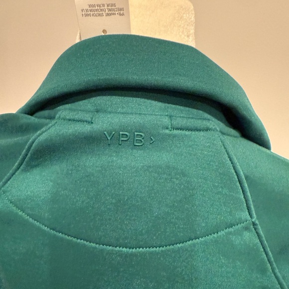 YPB Your Personal Best Neoknit 1/2 Zip Pullover Green Abercrombie Active xs - Picture 3 of 5